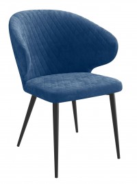 Стул DikLine 355PRO B8 BLUE, ножки черные