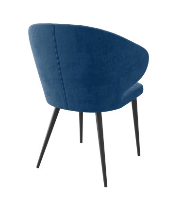 Стул DikLine 355PRO B8 BLUE, ножки черные