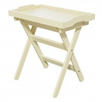 Столик с подносом Лотос Л (62х58,2х40) в классическом стиле, дуб шампань Столик с подносом Лотос Л (62х58,2х40) в классическом стиле, дуб шампань