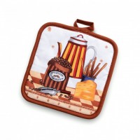 Прихватка, рисунок Кофе 17x17 арт. Prihvatka Coffee