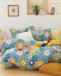 Комплект постельного белья КПБ Детский сатин 1.5 сп., 2 сп., евро, семейный арт. DS-94