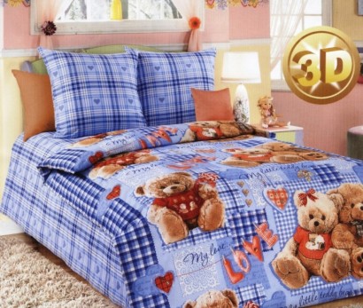 Комплект постельного белья КПБ детский 1,5 спальный ДБ-42 арт. ДБ-42