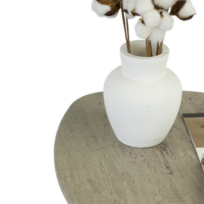 Стол журнальный BeautyStyle 11 (51х55х55) в стиле лофт, серый шпат, металл