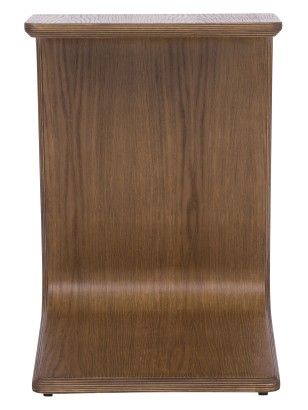 Стол журнальный приставной Неро 3 (65х42х44) в скандинавском стиле, дуб натуральный