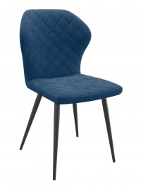 Стул DikLine 239М B8 BLUE, ножки черные Стул DikLine 239М B8 BLUE, ножки черные
