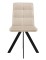Стул DikLine 230 поворотный B03 BEIGE, ножки черные