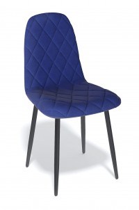 Стул Kenner 152 KR темно-синий 60, ножки DikLine 205 черные