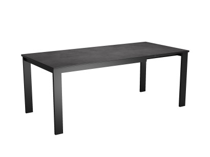 Стол DikLine DKT130 Керамика мрамор Бронза/подстолье черное/опоры черные