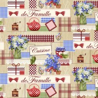 Набор вафельных полотенец, рисунок ПЭЧВОРК 45x60 - 3шт в уп. бежевый арт. Pecvork