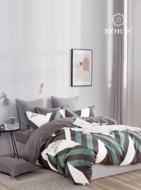 Комплект постельного белья на резинке Bodroom 1.5 сп., 2 сп., евро, семейный арт. R-017