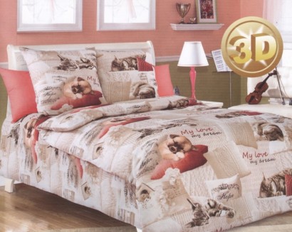 Комплект постельного белья КПБ детский 1,5 спальный ДБ-45 арт. ДБ-45