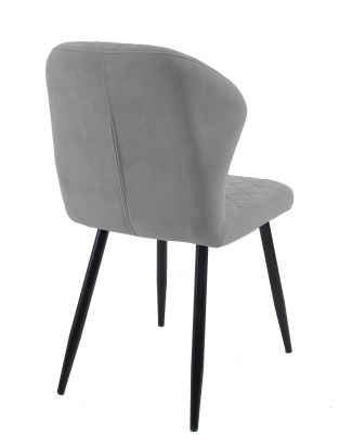 Стул DikLine 239М B22 GREY, ножки черные