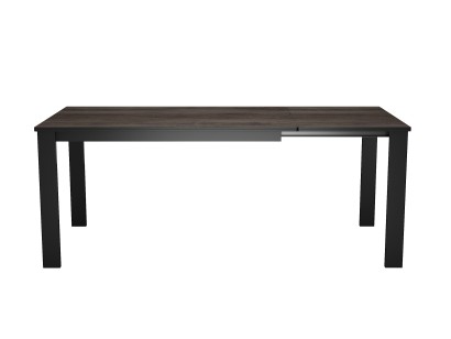 Стол DikLine DKT130 Керамика древесная OAKWOOD HONEY/подстолье черное/опоры черные