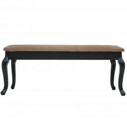 Банкетка Вивальди с ящиком (43х105х32) в классическом стиле, венге, коронка