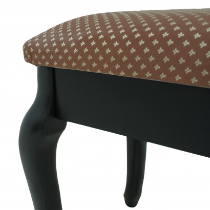 Банкетка Вивальди с ящиком (43х105х32) в классическом стиле, венге, коронка