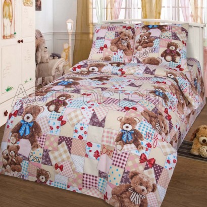 Комплект постельного белья КПБ детский 1,5 спальный ДБ-46 арт. ДБ-46