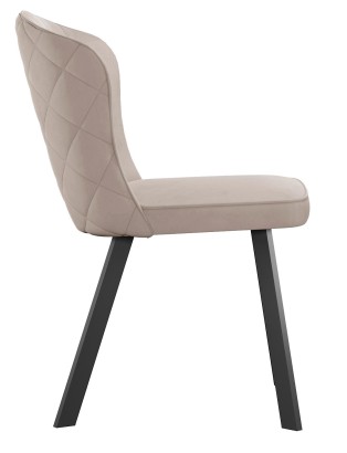 Стул DikLine 219 поворотный, B03 BEIGE, ножки черные