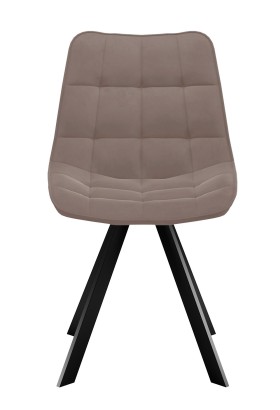 Стул DikLine 229 поворотный, B5 LATTE, ножки черные