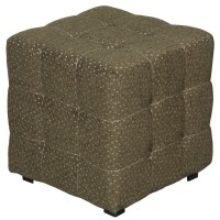 Банкетка BeautyStyle 6, модель 400 (40х40х40) в скандинавском стиле, ткань оливковый Банкетка BeautyStyle 6, модель 400 (40х40х40) в скандинавском стиле, ткань оливковый