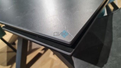 Стол DikLine SFE160 Керамика Черный мрамор/подстолье черное/опоры черные (2 уп.)