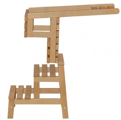 Стул-стремянка Массив (90,2х40х52,5) в классическом стиле, бук