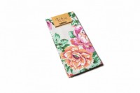 Набор вафельных полотенец, рисунок РОЗАЛИЯ сиреневый 50x60 - 2шт в уп. св. зеленый арт. 8121-2