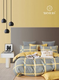 Комплект постельного белья на резинке Bodroom 1.5 сп., 2 сп., евро, семейный арт. R-020