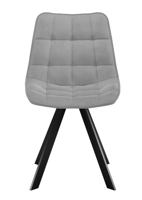 Стул DikLine 229 поворотный, B22 GREY, ножки черные