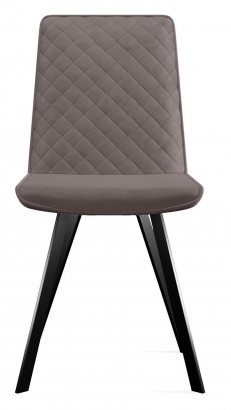 Стул DikLine 202 микровелюр V10 капучино, ножки черные