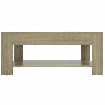 Стол журнальный BeautyStyle 26 (46,5х110х60) в стиле техно, сонома, черное