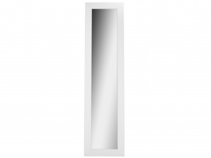 Зеркало настенное BeautyStyle 9 (138х35х1,6) в классическом стиле, белый
