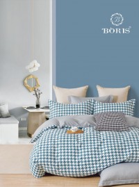 Комплект постельного белья на резинке Bodroom 1.5 сп., 2 сп., евро, семейный арт. R-021