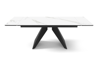 Стол DikLine SKB160 Керамика FNZ 9206037 (белая)/подстолье черное/опоры черные (2 уп.)