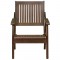 Кресло Массив решетка (90х65х82) в классическом стиле, крем, орех