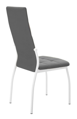 Стул DikLine ГАЛС-М каркас белый/ B22 GREY