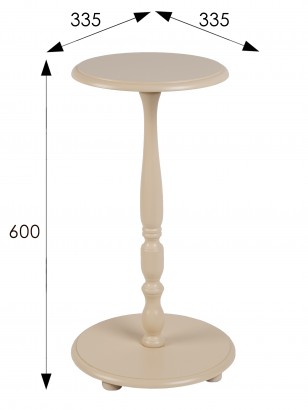 Подставка для цветов Селена (60х33,5х33,5) в классическом стиле, слоновая кость