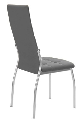 Стул DikLine ГАЛС-М каркас хром/ B22 GREY