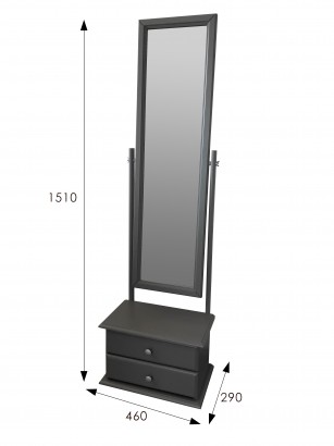 Зеркало с тумбой Селена (151х46х29) в классическом стиле,