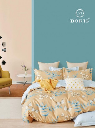 Комплект постельного белья на резинке Bodroom 1.5 сп., 2 сп., евро, семейный арт. R-024