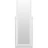 Зеркало напольное BeautyStyle 27 (135х42,5х35) в классическом стиле, белый