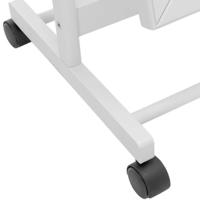 Зеркало напольное BeautyStyle 27 (135х42,5х35) в классическом стиле, белый