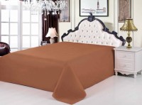 Простынь сатин классическая PRC-04, 160x220 шоколадный арт. PRC-04