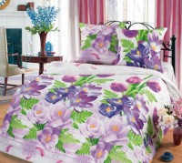 Комплект постельного белья КПБ Крокусы Бязь арт. Krokusy