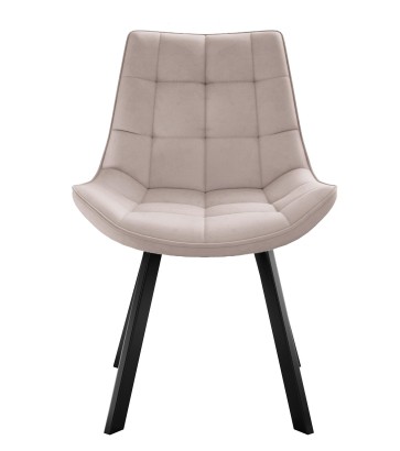 Стул DikLine 263 поворотный, B03 BEIGE, ножки черные