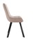 Стул DikLine 263 поворотный, B03 BEIGE, ножки черные