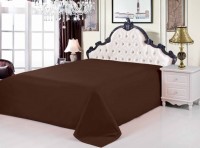 Простынь сатин классическая PRC-05, 160x220 коричневый арт. PRC-05