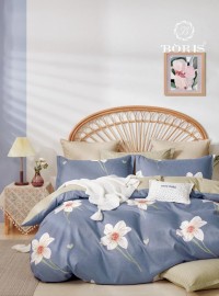 Комплект постельного белья на резинке Bodroom 1.5 сп., 2 сп., евро, семейный арт. R-026