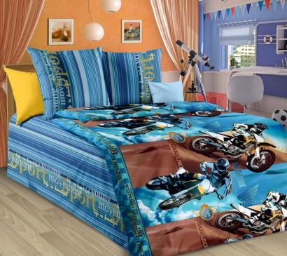 Комплект постельного белья КПБ детский 1,5 спальный ДБ-55 арт. ДБ-55