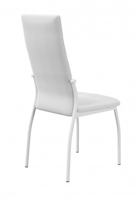 Стул DikLine ГАЛС-М каркас белый/ к/з Pegaso белый