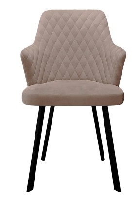 Стул DikLine 345 K4 капучино, ножки черные